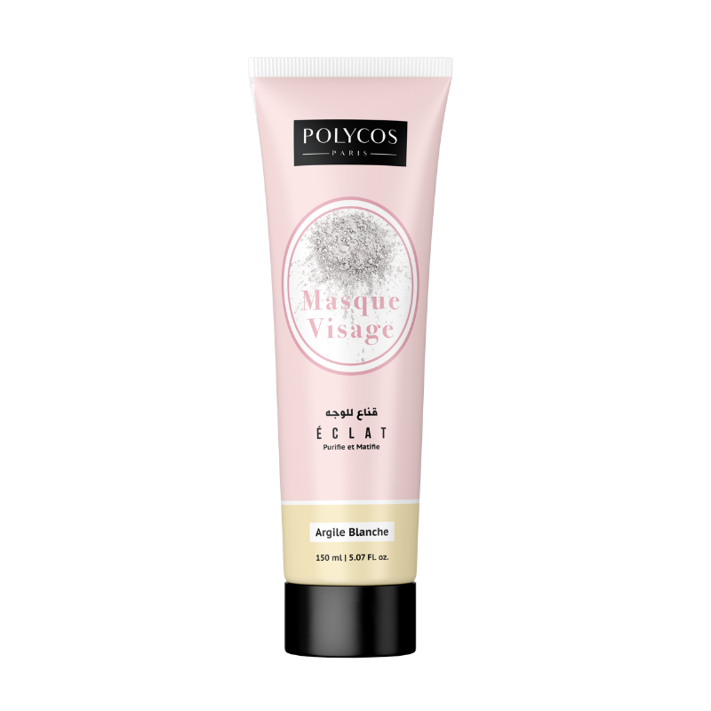 MASQUE VISAGE ARGILE BLANCHE