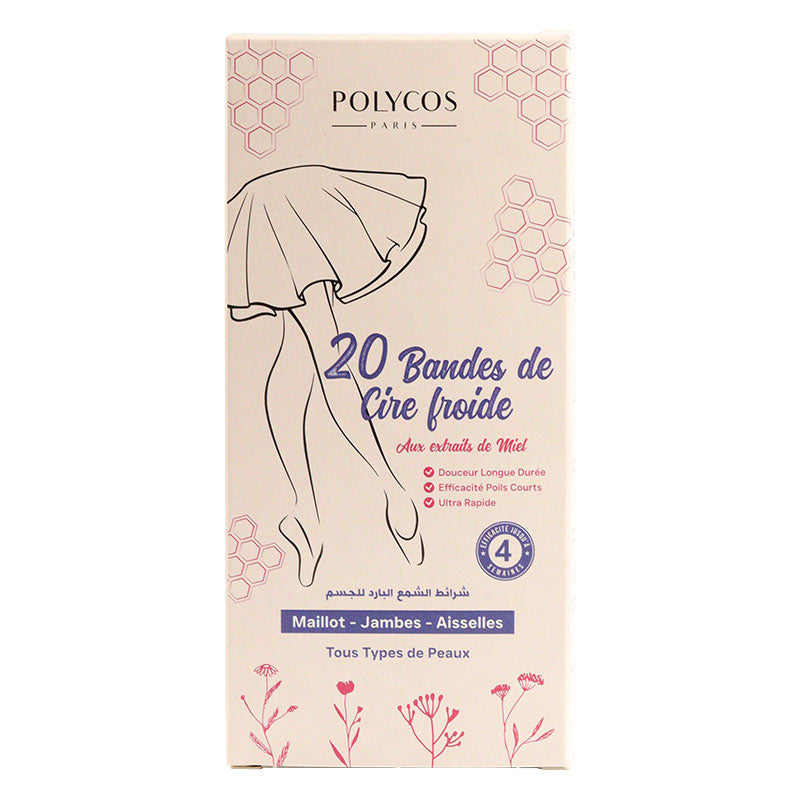 CIRE FROIDE JAMBES AUX EXTRAITS DE MIEL