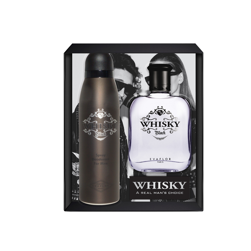 COFFRET WHISKY MEN BLACK