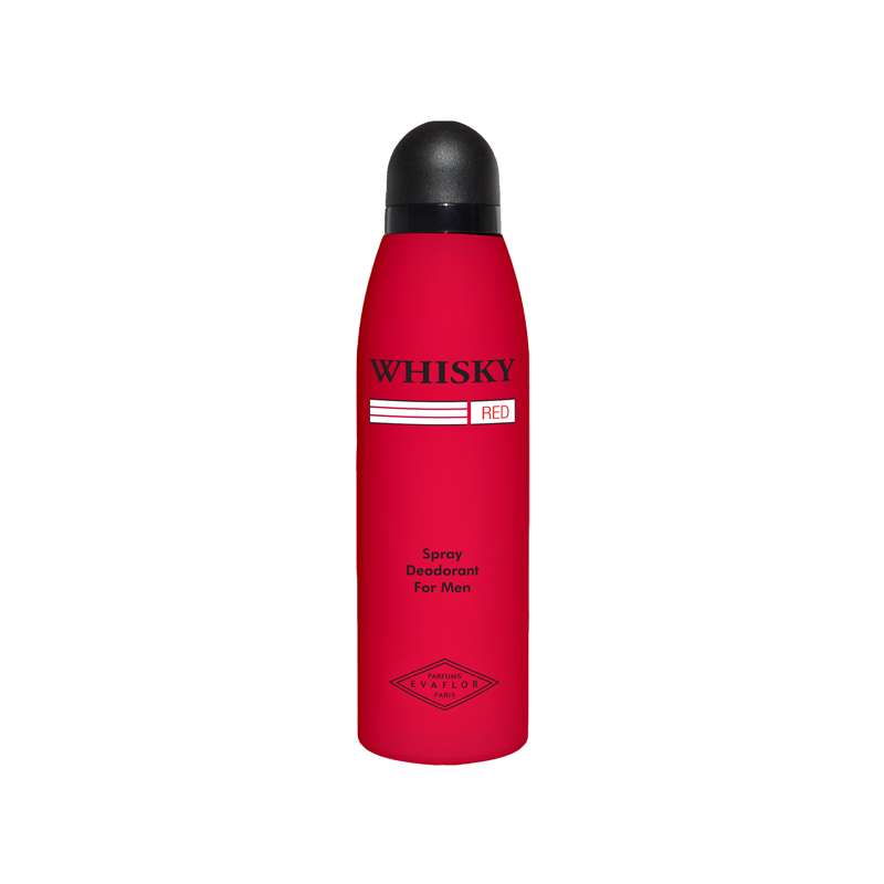 DÉODORANT WHISKY MEN RED