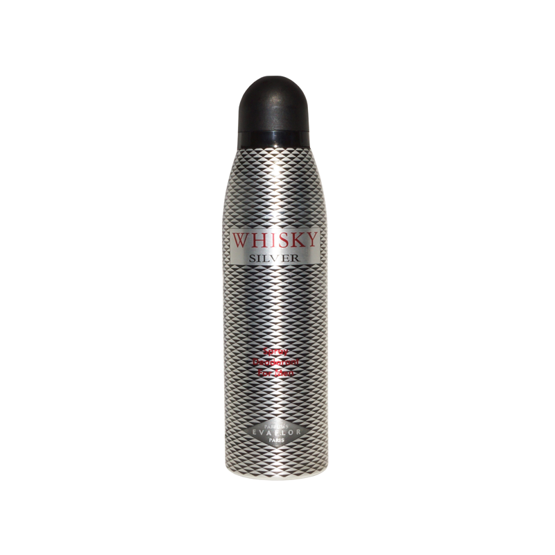 DÉODORANT WHISKY SILVER MEN