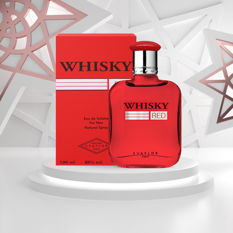 EAU DE TOILETTE WHISKY MEN RED