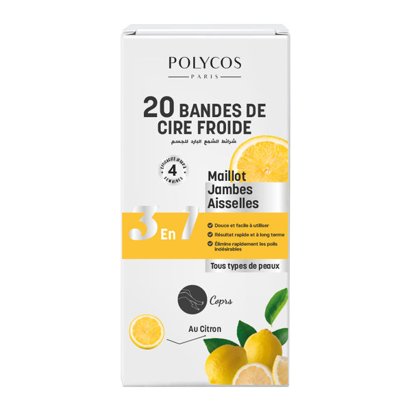 bande de CIRE FROIDE  au citron ( coprs)