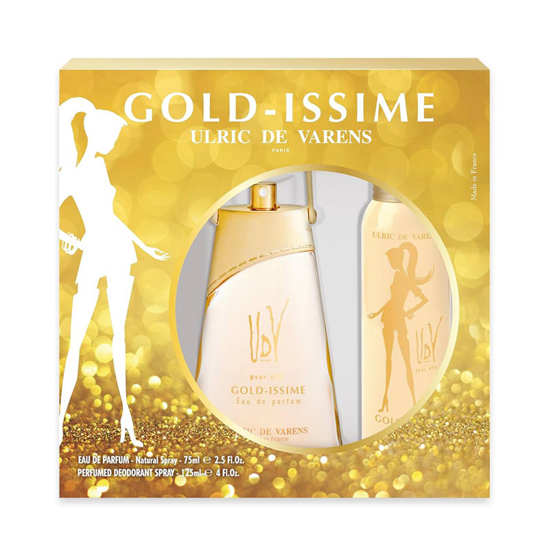 COFFRET CADEAU GOLD-ISSIM