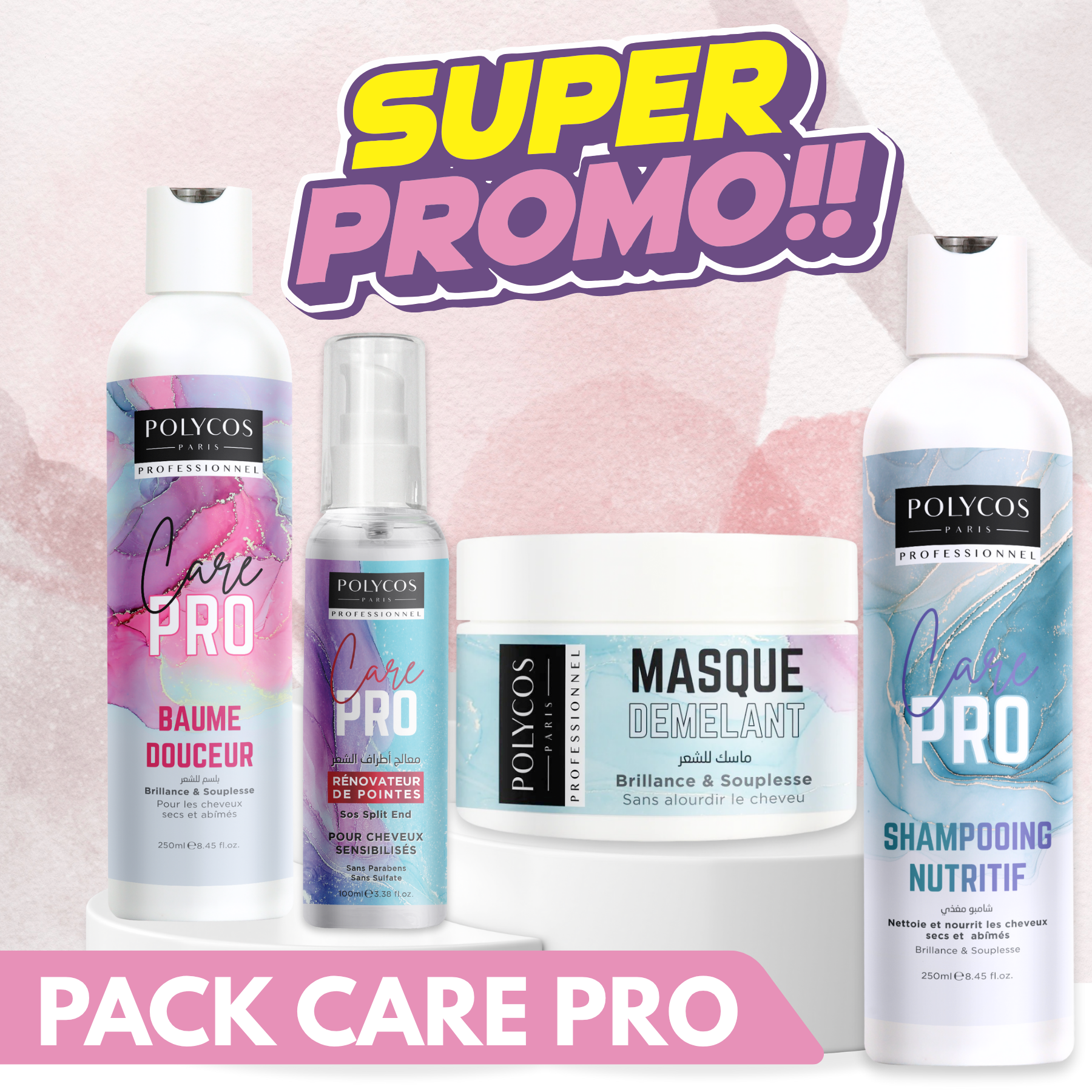PACK DE SOIN CHEVEUX CARE PRO